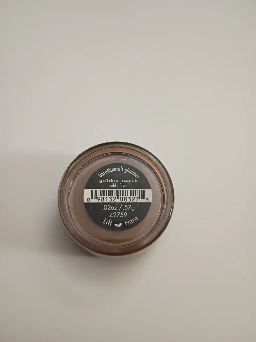bareMinerals Glimmer Loose Eyeshadow - Golden Earth Shimmer